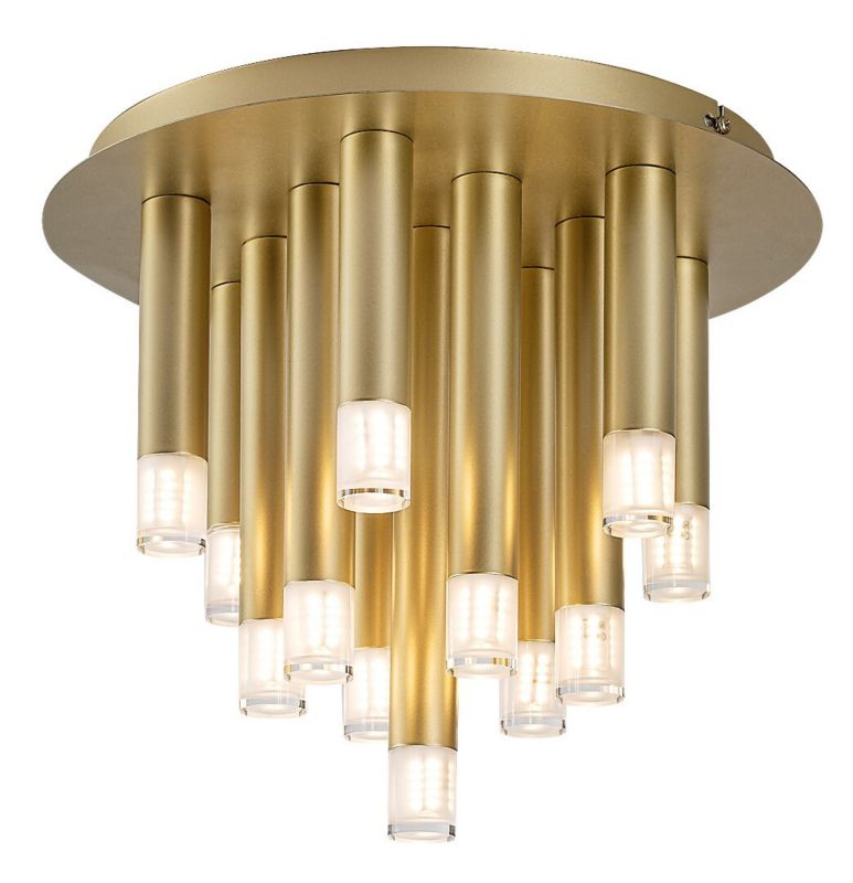 Lampa sufitowa wisząca Rabalux Ramira 3553 złoto-przezroczysty nowoczesna 13xG9 x 1 szt.