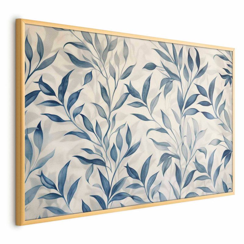 Plakat Artgeist Motyw botaniczny 90x60 cm z ramą złotą 1 szt