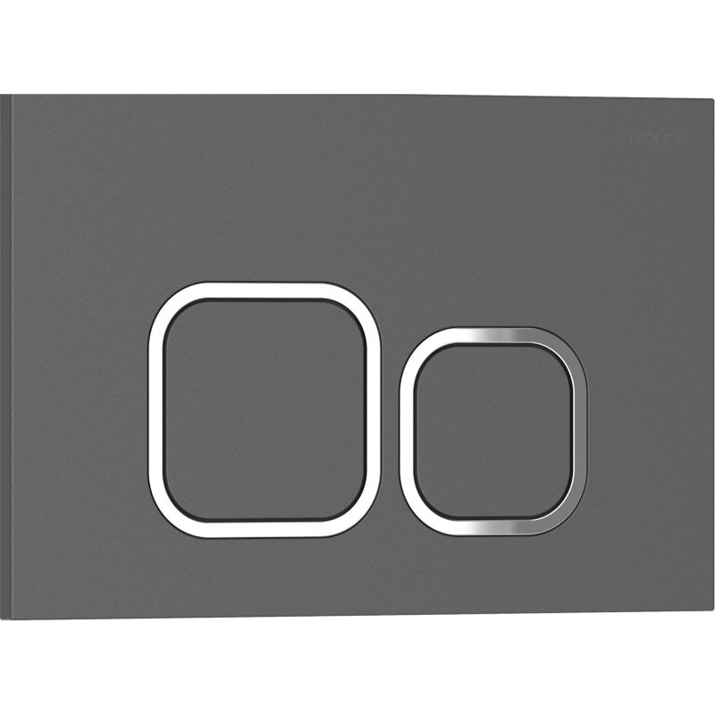 Przycisk spłukujący Mexen Tex 03 szary 1 szt.