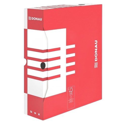 Pakiet - Pudło Donau arch. 80x340x297 A4 Czerwon 20 szt.