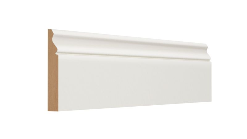 Listwa MDF 18 x 118 x 2400 mm ogee biała