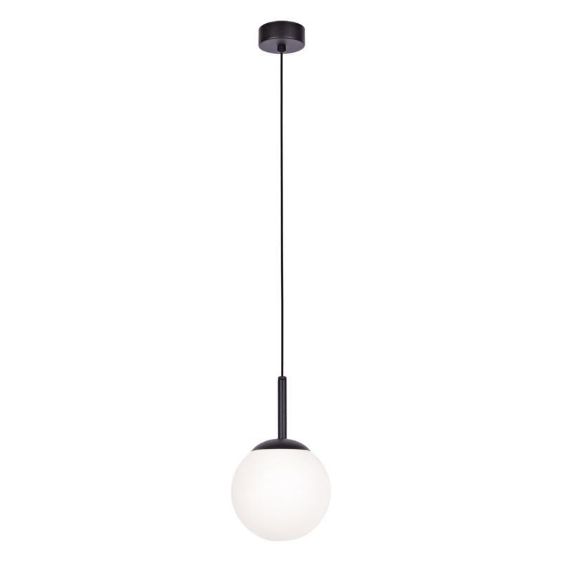 Lampa sufitowa Kaja Faro czarno-biała wym: 90 x 16 x 16 cm 1xE27 x 60W 1 szt.
