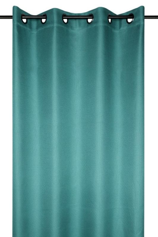 Zasłona Copenhague STOF turkusowa półzaciemniająca 140x260 cm 1 szt