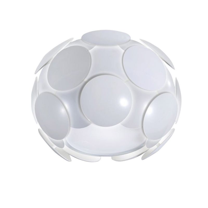 Lampa sufitowa wisząca Italux Santina 3340 biała nowoczesna 1xE27 x 60W 1 szt.