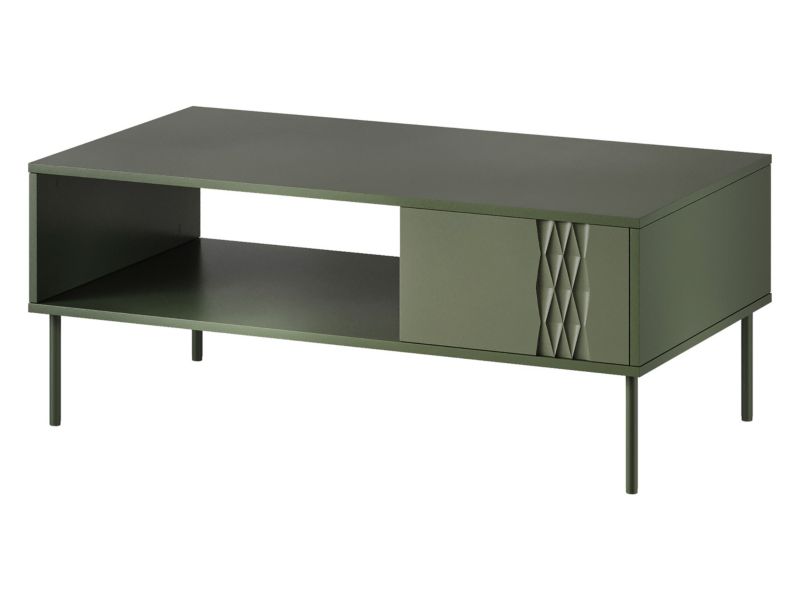 Ława MIRJAN 24 do salonu Tresse zielony 1 szt.