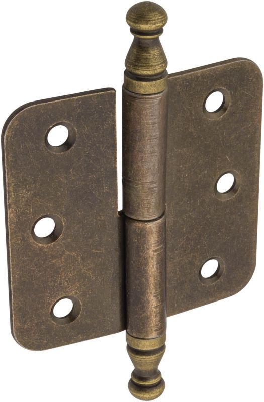 Zawias meblowy składany prawy patyna