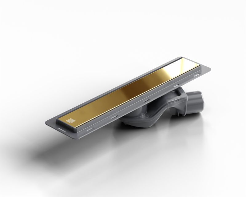 Odpływ liniowy Lambro złoty połysk 40cm 1 szt.