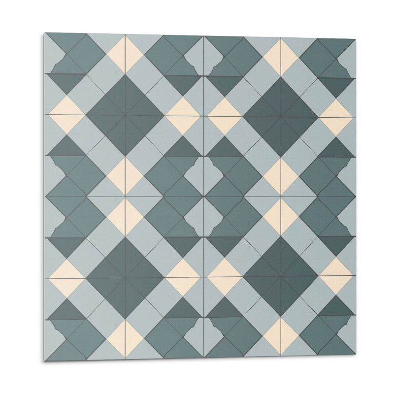 Kafelki samoprzylepne Wallfluent 50x50 cm Romby w nowoczesnym 4 szt.