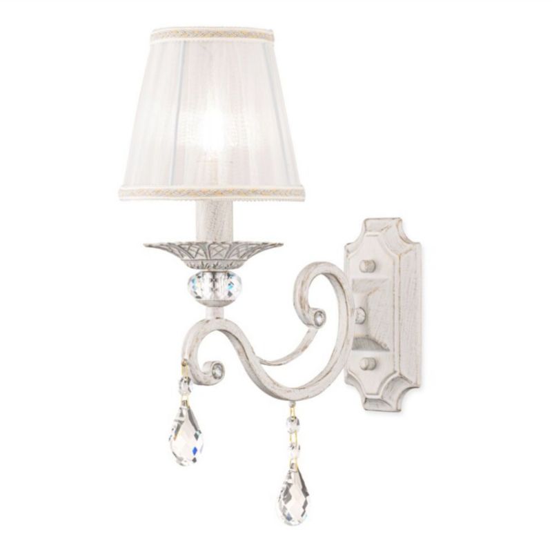 Kinkiet ścienny Maytoni Grace biały styl klasyczny 1 x E14 x 40W IP20 wym: 39 x 12 x 27 cm - 1 szt.