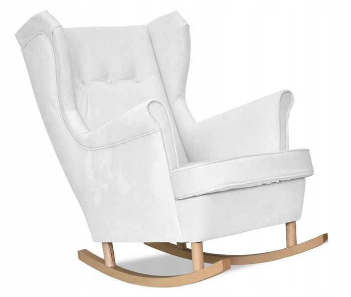 Fotel uszak do salonu bujany Family Meble ARI kremowy 1szt