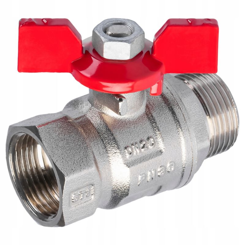 Zawór Arco kulowy do wody z uchwytem motylkowym DN20 GW SENA VA30 19.05 mm 1 szt.