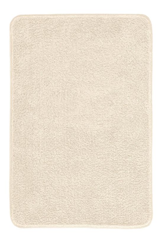 Dywanik łazienkowy Kleine Wolke Marco 50x60 cm beżowy poliester antypoślizgowy 1 szt.