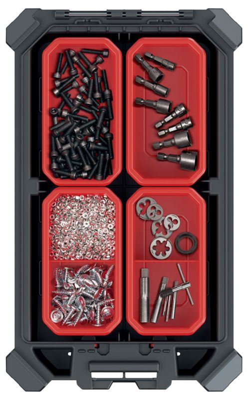 Organizer narzędziowy Kistenberg, MSX 25 niski KMX40258B, 1 szt.