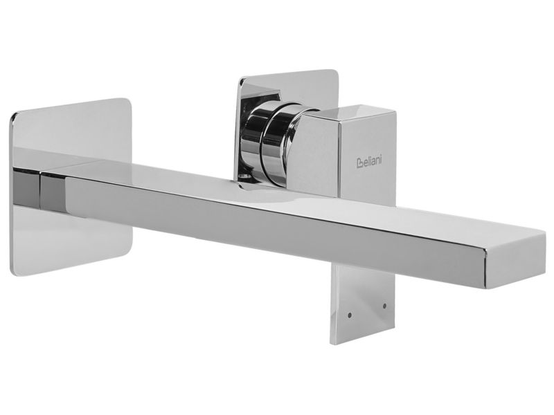 Bateria umywalkowa podtynkowa Antofagasta Mosiądz Srebrny 1 szt.