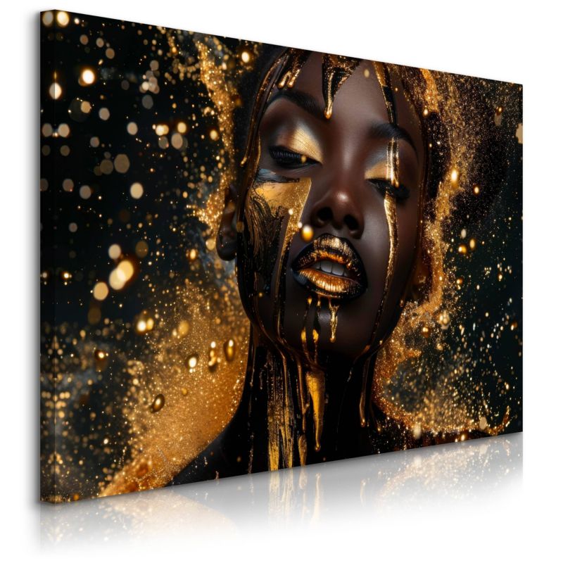 ObrazMuralo Abstrakcja Kobiecy Portret Styl Glamour 30x20 cm 1 szt.