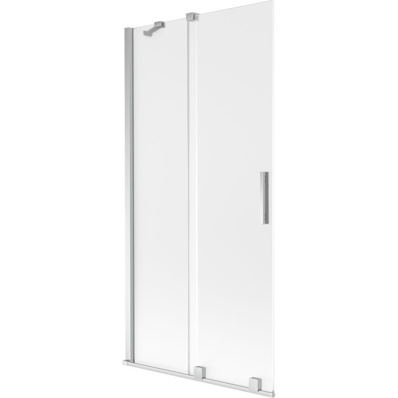 Parawan nawannowy rozsuwany Mexen Velar szron 95x150 cm 896-095-000-31-01 1 szt.