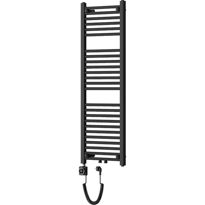 Grzejnik elektryczny Mexen Mars czarny 1200x400 mm 1 szt.