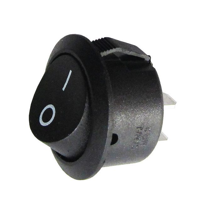 Przełącznik kołyskowy WKC-11 czarny