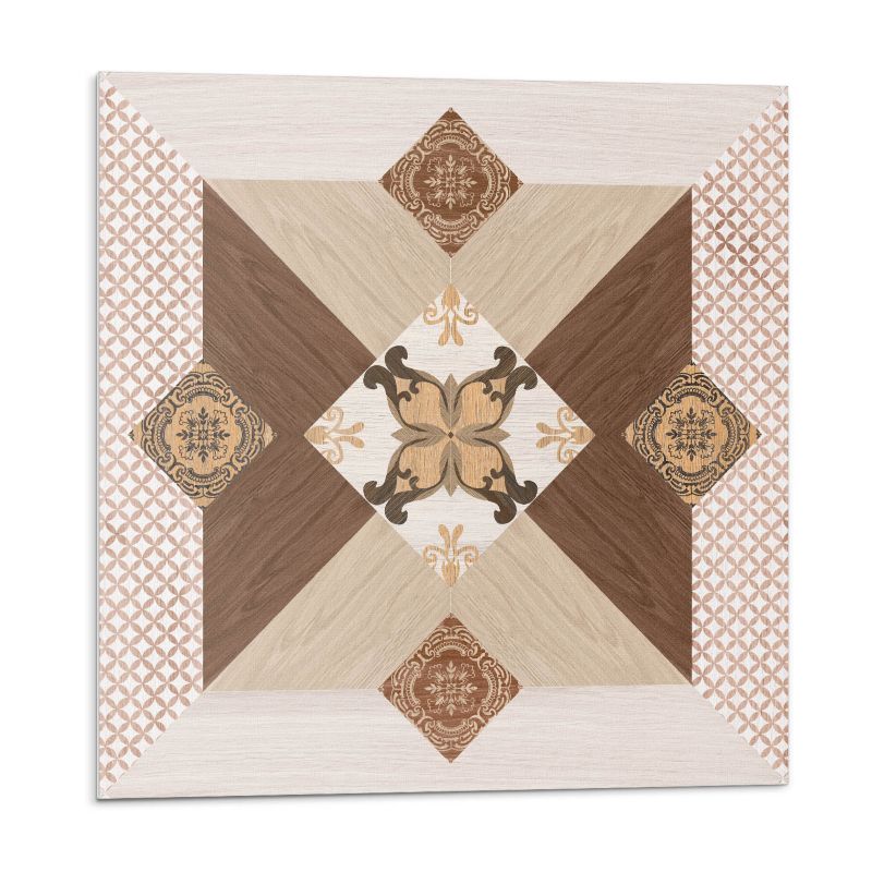 Kafelki samoprzylepne Wallfluent 30x30 cm Ornamentalna mozaika w wyrazistym stylu 9 szt.