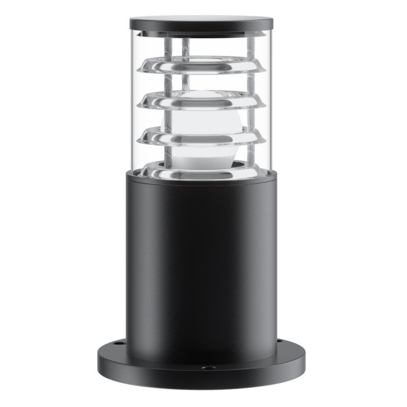Lampa ogrodowa stojąca Maytoni Bronx czarno-transparentna 1 x E27 x 60W IP54 wym: 25 x 10,8 x 10,8 cm - 1 szt.