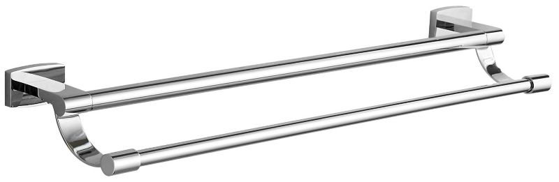 Podwójny wieszak na ręcznik Mexen Zoja chrom 63x7,5 cm 2 szt.