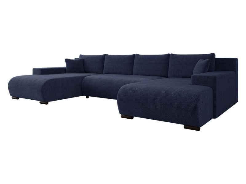 Narożnik z funkcją spania MIRJAN 24 Nojan U granatowy 1 szt.