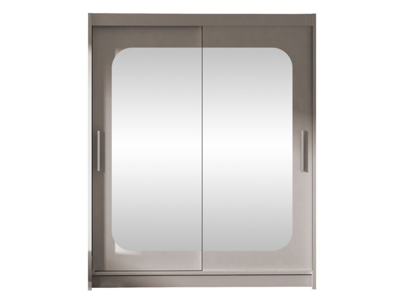 Szafa MIRJAN 24 z drzwiami przesuwnymi Presto XII kaszmir/lustro 1 szt.