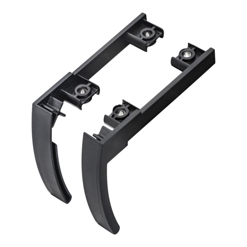 Zaślepka szyny Goodhome Thira czarna 2 szt.