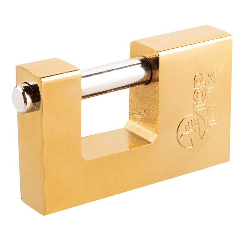 Kłódka trzpieniowa Top Tools 90mm, 2 klucze 1 szt