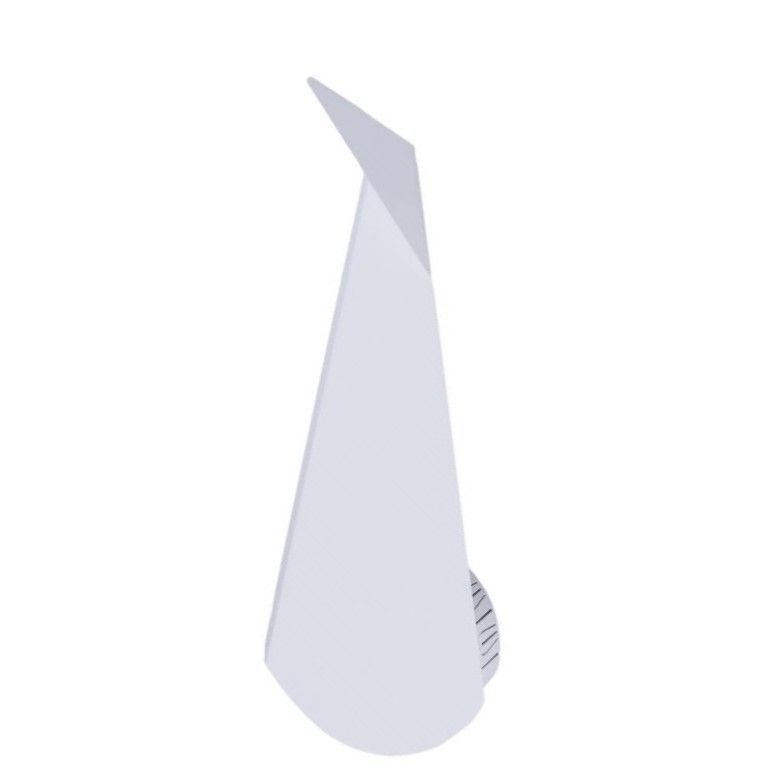 Kinkiet ścienny Abigali Pawn-W biały LED 3W 3000K IP20 wym: 36 x 14 x 5 cm - 1 szt.