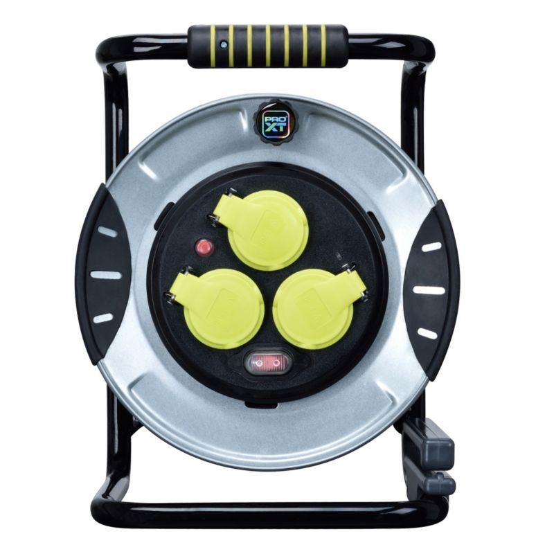 Przedłużacz bębnowy Diall metalowy 3 x 1,5 mm2 25 m