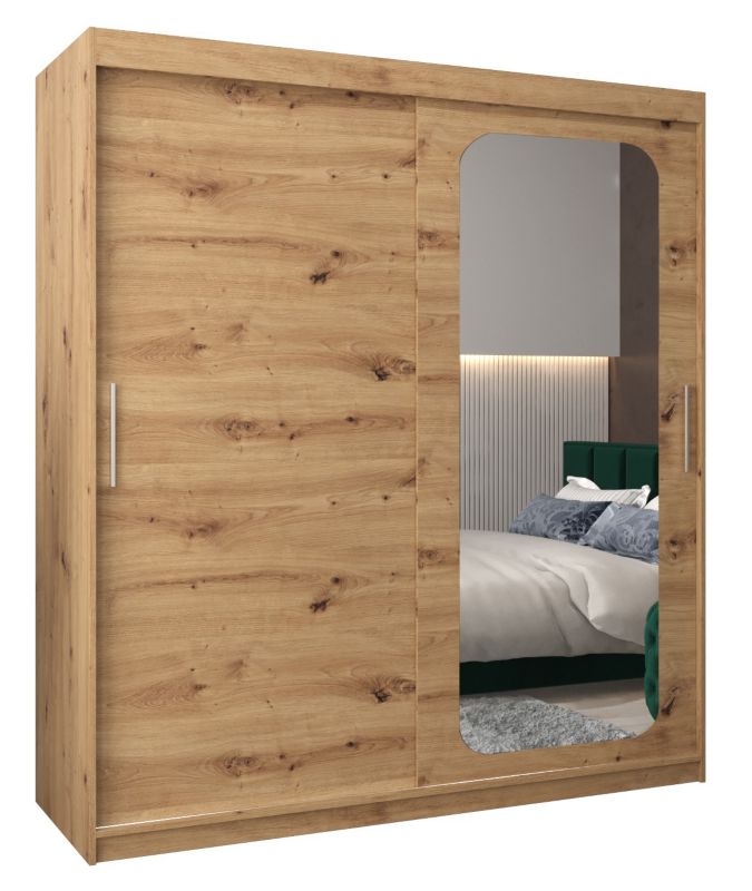 Szafa przesuwna Garderoba Abiks PROMO T2 180 artisan/artisan 1 szt.