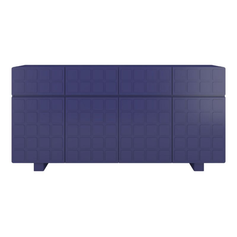 Komoda z frontami 3D Skandica CUBO long granatowy 169cm 1 szt.