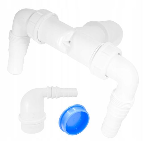 Przyłącze do pralki i suszarki McAlpine DN 32/40 mm z zaślepką 1 para