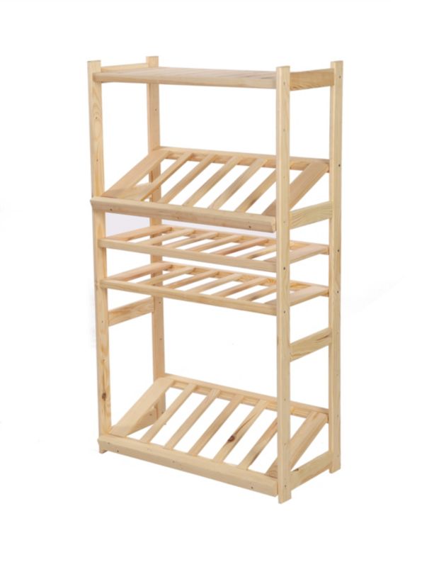 Regał do spiżarni MODO24 124,2 cm 5 półek naturalny 1 szt.