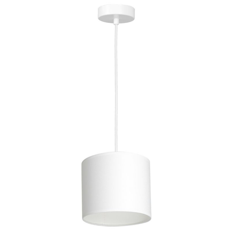 Lampa wisząca Luminex Arden biały matowy wym: 105 x 18 x 18 cm 1xE27 x 15W 1 szt.