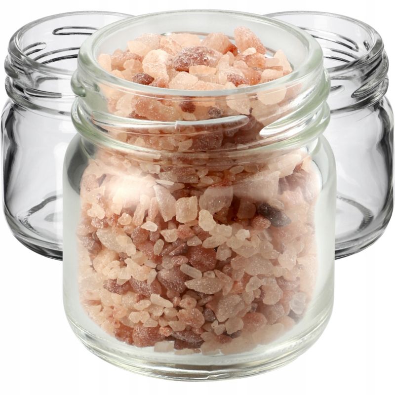 Słoik KADAX Szklany Słoiczek 40ml Słoiczki Na miód Przyprawy Prezent 50 szt.