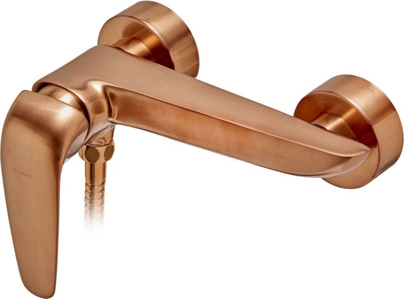 Bateria prysznicowa Teka Itaca brąz Safe Touch, ścienna, ceramiczna, 1 szt.