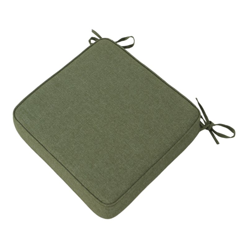 Poduszka na siedzisko GoodHome Tiga oliwkowa