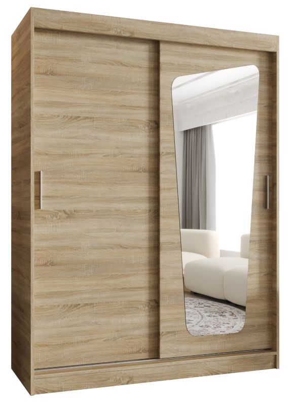 Szafa przesuwna Garderoba Abiks MOKA 150 dąb sonoma 1 szt.