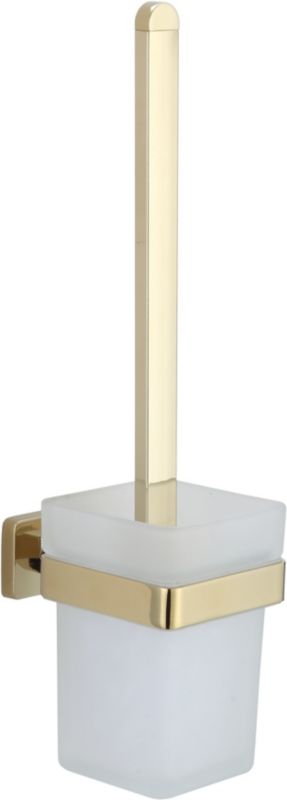 Szczotka toaletowa ścienna Mexen Asis złota 9,2x38 cm 1 szt.