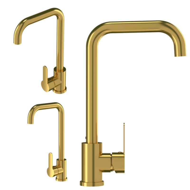 Bateria kuchenna Granitan steel brushed gold 1 szt.