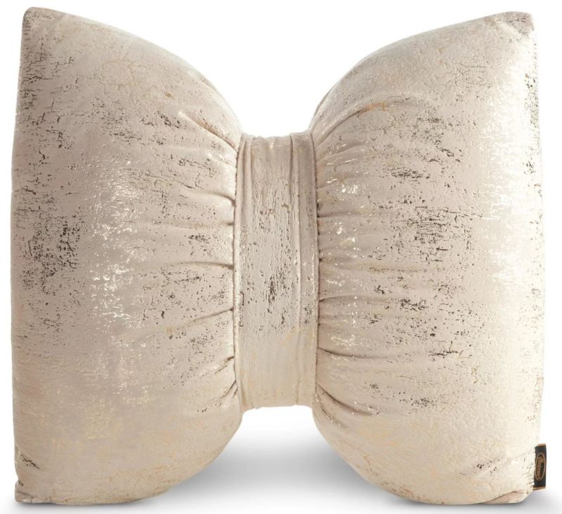 Poduszka Eurofirany Kokarda1 Nadruk Beżowa 45x55 cm 1 szt.