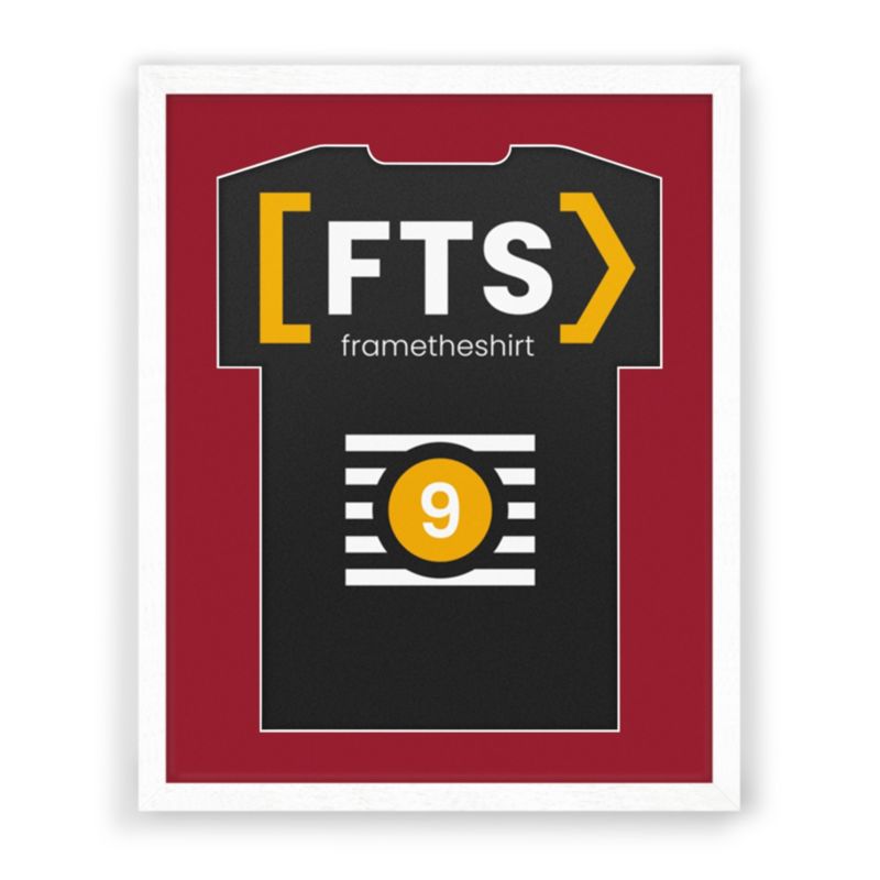 Ramka drewniana FTS 43x53 cm na koszulkę dziecięcą sportową 1 szt.