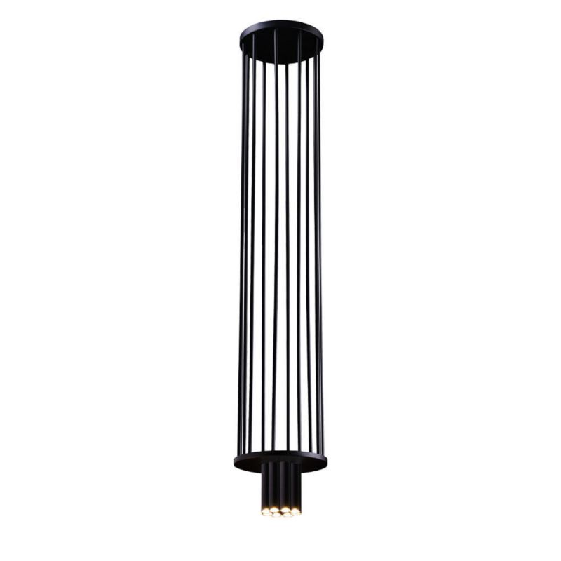 Lampa wisząca Dohar Ihi 0066 czarna nowoczesna 8xG9 x 2.5W 1 szt.