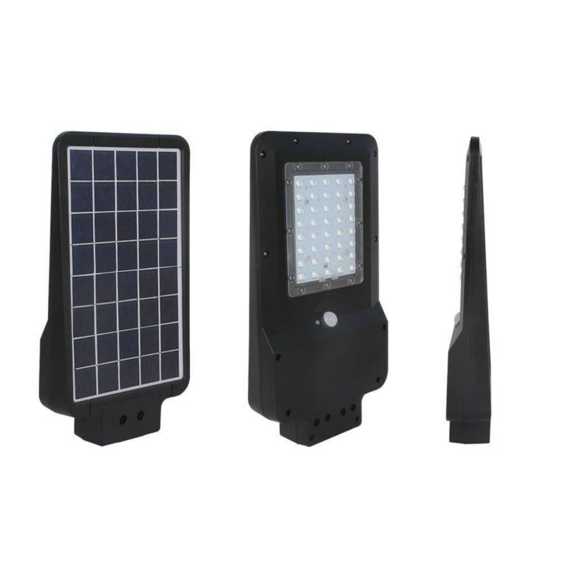 Naświetlacz solarny LED V-TAC czarny LED 15W 6000K 1600lm IP65 wym: 23,2 x 41,3 x 5,8 cm tworzywo sztuczne - 1 szt.