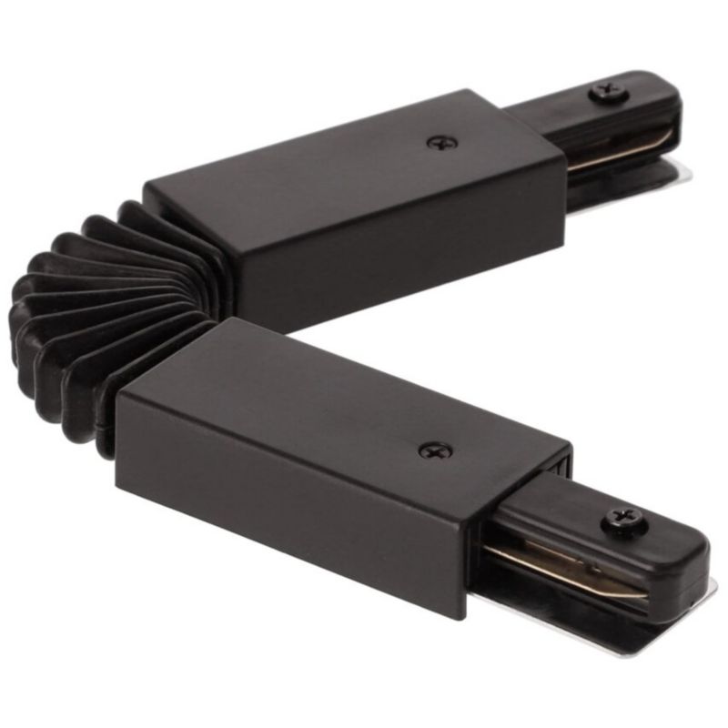 Łącznik elastyczny do szyny Edo giętki Seva Flex Connector Black czarny EDO777424 1 szt.