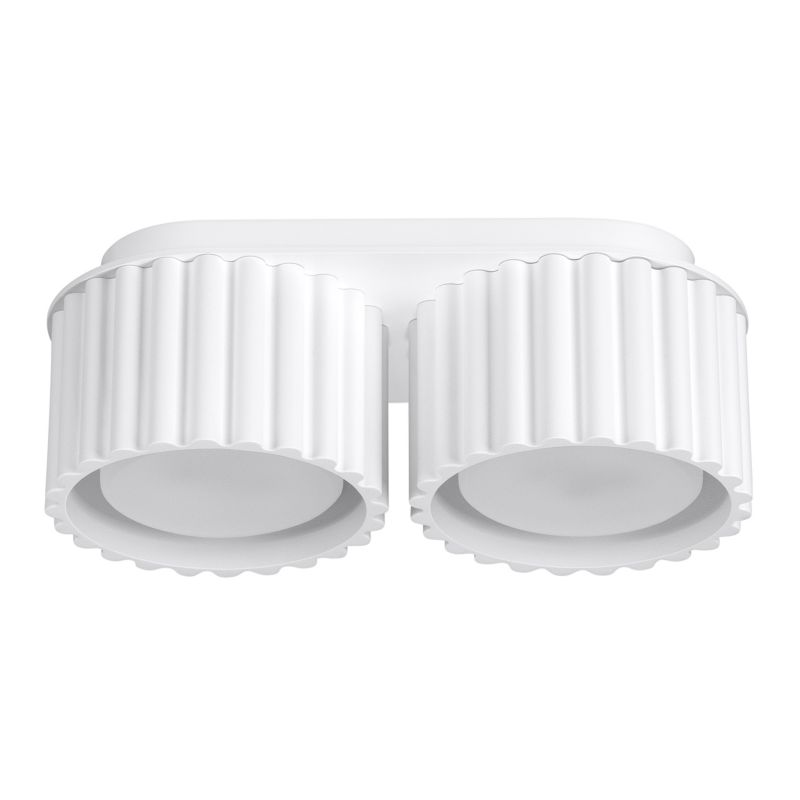Plafon Sollux Lighting AURA 2 biały Gx53 1 szt.