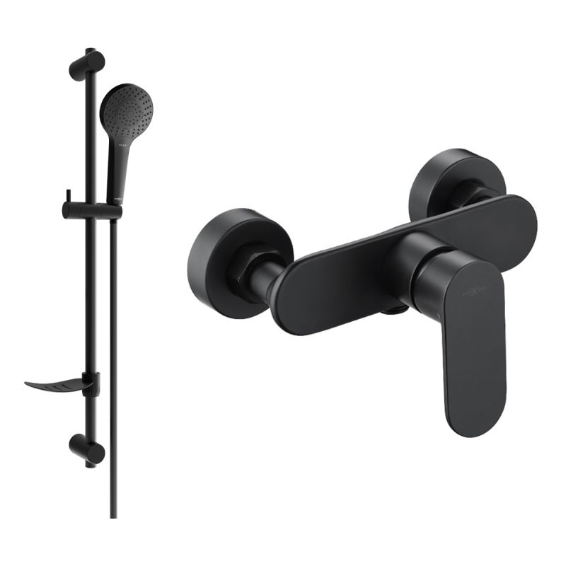 bateria prysznicowa Mexen Milo czarna 1 szt.