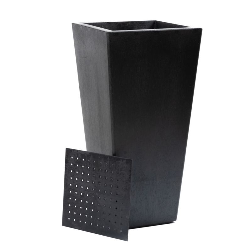 Donica 36x36x70 cm Sonata Multy Home czarna 1 szt